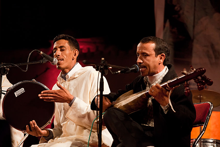  Musicians performing at the Imilchil music festival